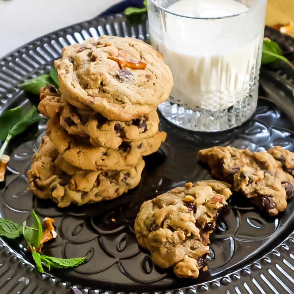 Pretzel Chocolate Chip Cookies