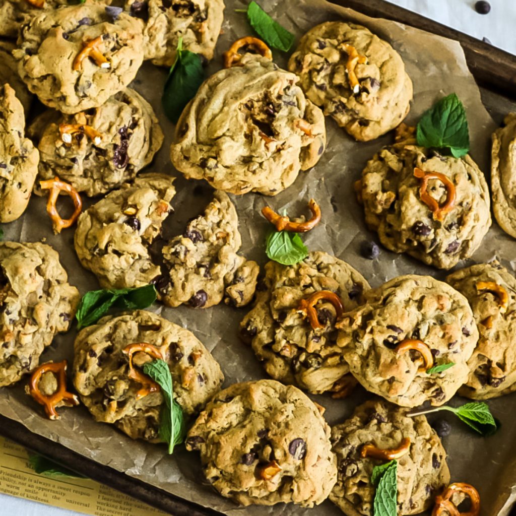 Pretzel Chocolate Chip Cookies