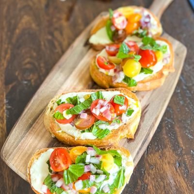 Tomato bruschetta