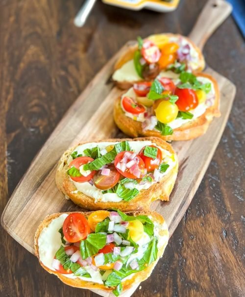 Tomato bruschetta 