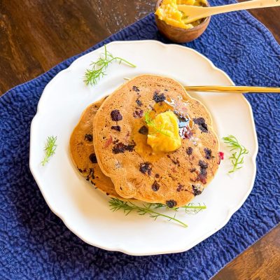 Gluten-free Blueberry Pancakes