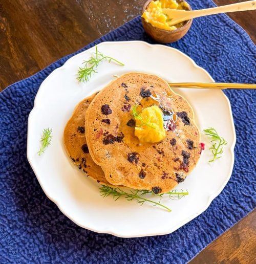 Gluten-free Blueberry Pancakes