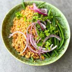 Green Beans and Farro Salad