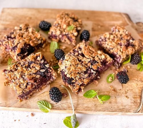 Peanut Butter and Jelly Bar Crumble 