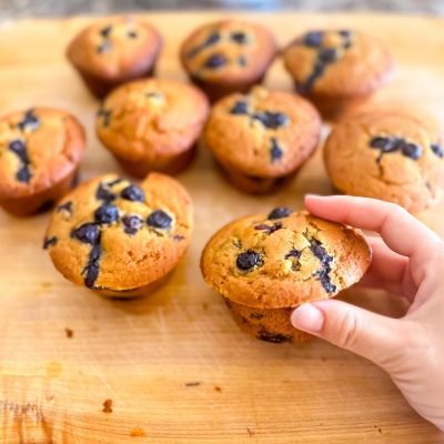 Blueberry muffins