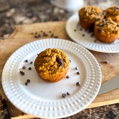 Pumpkin Chocolate Chip Muffins